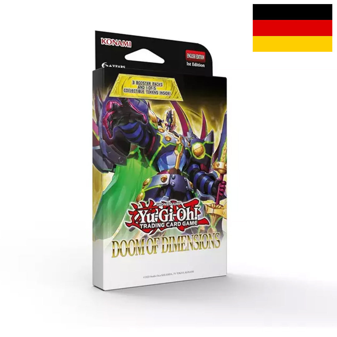 Doom of Dimensions – Yu-Gi-Oh! Booster Tuckbox - 🇩🇪 Deutsch CoolUp Cards